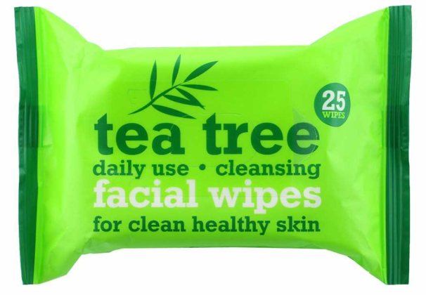Tea Tree Cleansing Wipes Facial Face Make Up Removal